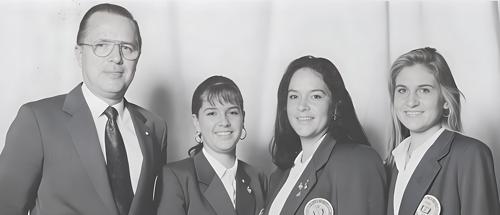 Captain Juan Pablo Gutierrez, Maria Isabel Baena, Monica Ledes, Natalia Rodriguez